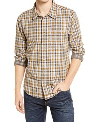 Madewell Double Weave Perfect Long Sleeve Button Up Shirt