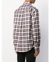 DSQUARED2 Dropped Military Checked Shirt