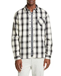 Ovadia & Sons Max Plaid Button Up Twill Shirt