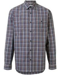 Gieves & Hawkes Patch Pocket Check Shirt