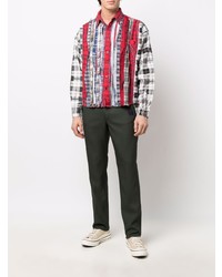 Needles Patchwork Checked Shirt