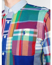 Polo Ralph Lauren Patchwork Design Western Shirt
