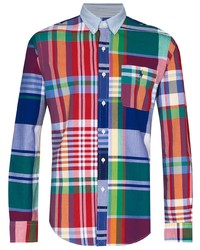 Polo Ralph Lauren Patchwork Design Western Shirt