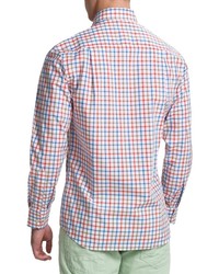 Scott Barber Martin Cotton Poplin Shirt Long Sleeve