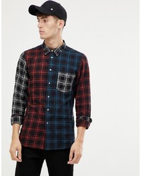 PS Paul Smith Tailored Fit Cut Sew Check Shirt