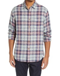 Rails Wyatt Relaxed Fit Plaid Button Up Shirt In Kaleidoscope Sage At Nordstrom