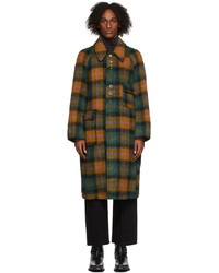 Andersson Bell Green Yellow Check Harry Coat