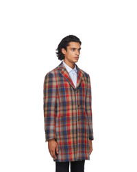 Etro Multicolor Wool Coat