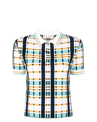 Marni Plaid Boxy Polo Shirt