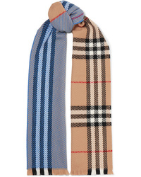 Burberry Checked Wool Scarf