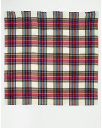 Asos Collection Oversized Square Scarf In Check