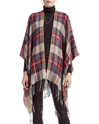 Sole Society Convertible Plaid Wrap