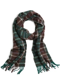 Brooks Brothers Two Color Plaid Scarf