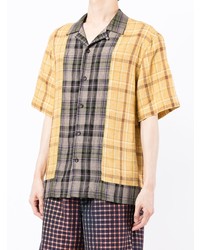 Paul Smith Check Print Short Sleeved Shirt