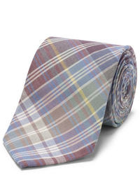 Multi colored Plaid Tie