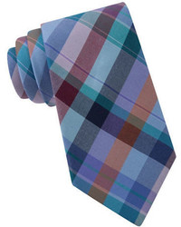 Ted Baker London Plaid Cotton And Silk Tie