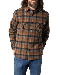 Smartwool Anchor Line Plaid Merino Wool Blend Shirt Jacket