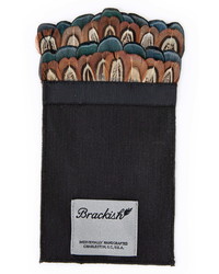 Brackish & Bell Constan Feather Pocket Square