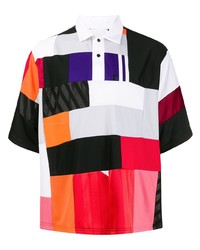 Koché Colour Block Polo Shirt
