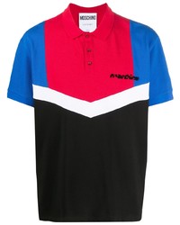Moschino Colour Block Polo Shirt