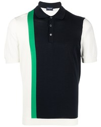 Drumohr Panelled Short Sleeved Polo Shirt