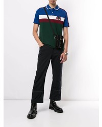 Kent & Curwen Short Sleeve Embroidered Patch Polo Shirt