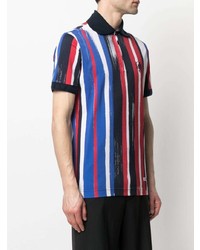Dolce & Gabbana Stripe Print Polo Shirt