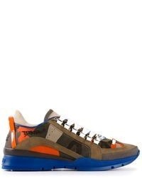 DSquared 2 Camouflage Print Trainer