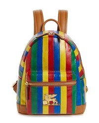 MCM Mini Leather Backpack