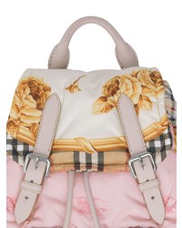 Burberry The Medium Rucksack In Archive Scarf Print