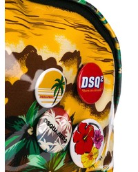 DSQUARED2 Tropical Print Backpack