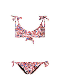 Emmanuela Swimwear Lulu Print Bow Tie Bikini