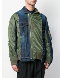 Sacai Contrast Bomber Jacket