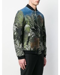 Etro Jungle Jacquard Bomber Jacket