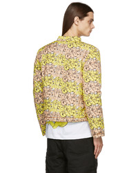 Comme Des Garcons SHIRT Multicolor Kaws Edition Printed Pattern Jacket