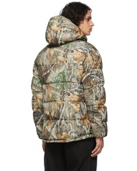 The Very Warm Multicolor Realtree Edge Edition Anorak Puffer Jacket