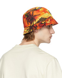 Moncler Genius 8 Moncler Palm Angels Orange Palm Bucket Hat