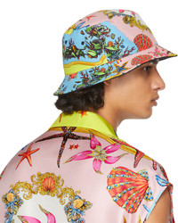 Versace Pink Trsor De La Mer Bucket Hat