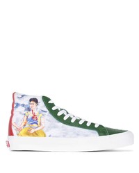 Vans Frida Kahlo Print High Top Sneakers