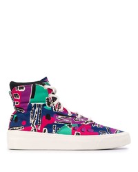Converse High Top Abstract Print Sneakers