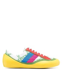 JW Anderson Logo Embroidered Colour Block Sneakers