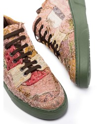 By Walid Patchwork Low Top Sneakers