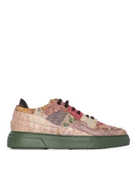 By Walid Patchwork Low Top Sneakers