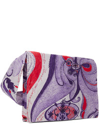 Lemaire Purple Pocket Messenger Bag