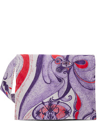 Lemaire Purple Pocket Messenger Bag