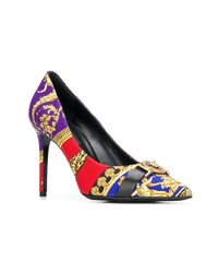 Versace Pointed Toe Stiletto Pumps
