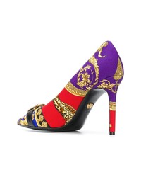 Versace Pointed Toe Stiletto Pumps