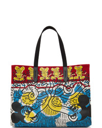 Coach 1941 Multicolor Keith Haring Edition Mickey Tote