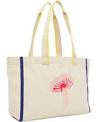 Ps By Paul Smith Off White Mushroom Tote
