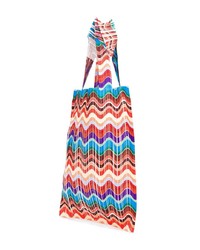 Pleats Please By Issey Miyake Pleated Shopper Tote